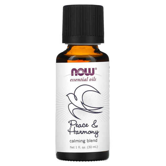 NOW Foods, Essential Oils, Peace & Harmony, 1 fl oz (30 ml) - Image 1
