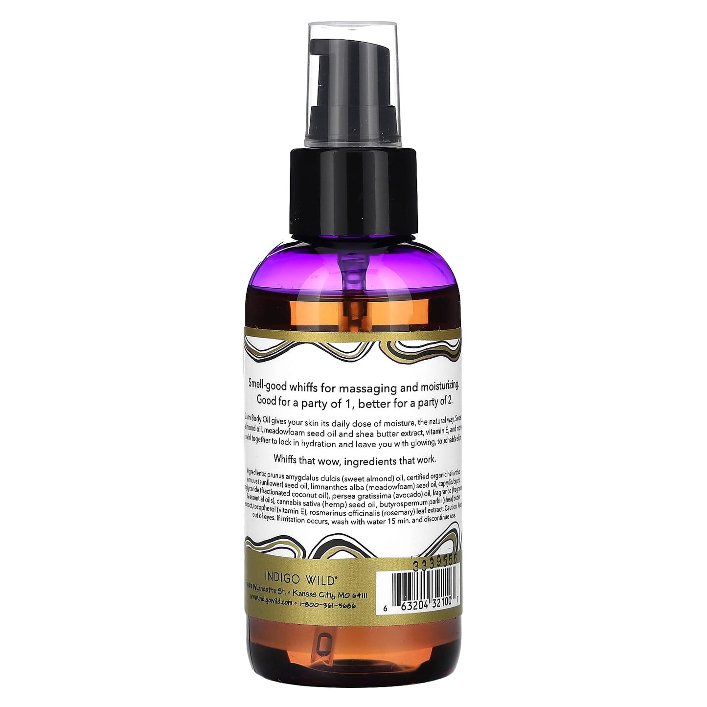ZUM, Body Oil, Frankincense & Myrrh, 4 fl oz (118 ml) - Image 2