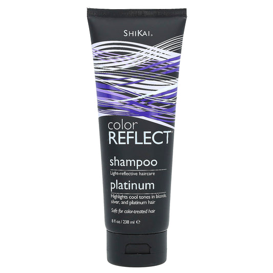 Shikai, Color Reflect, Shampoo, Platinum, 8 fl oz (238 ml) - Image 1