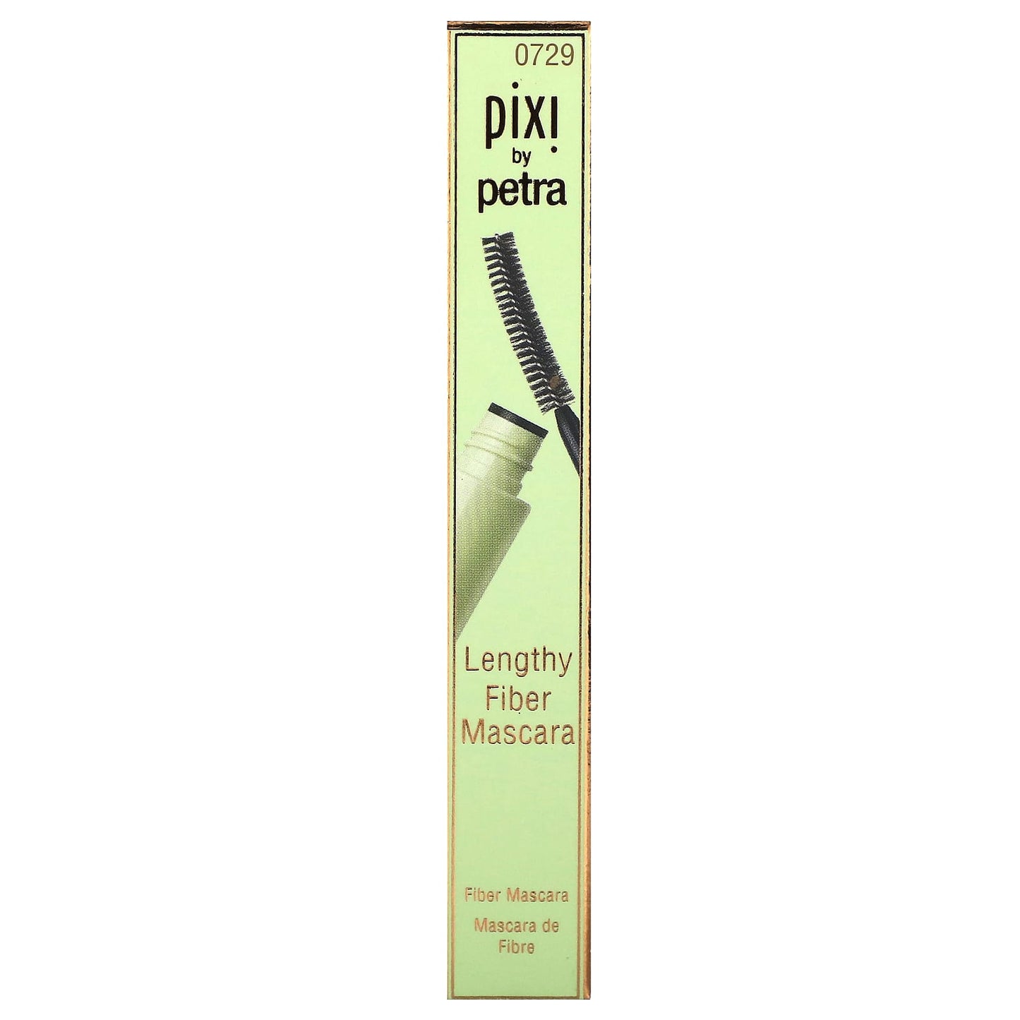 Pixi Beauty, Lengthy Fiber Mascara, 0729 Fiber Black, 0.23 oz (6.5 g) - Image 2