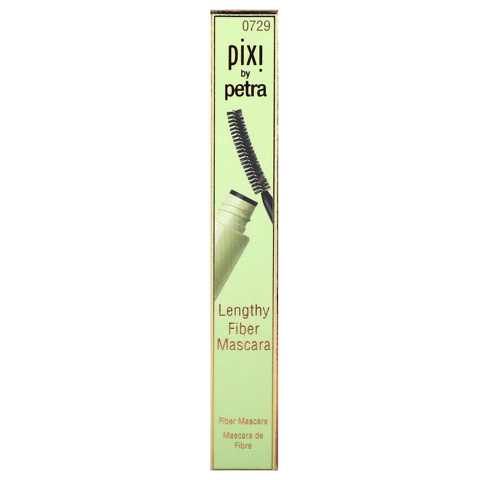 Pixi Beauty, Lengthy Fiber Mascara, 0729 Fiber Black, 0.23 oz (6.5 g) - Image 2