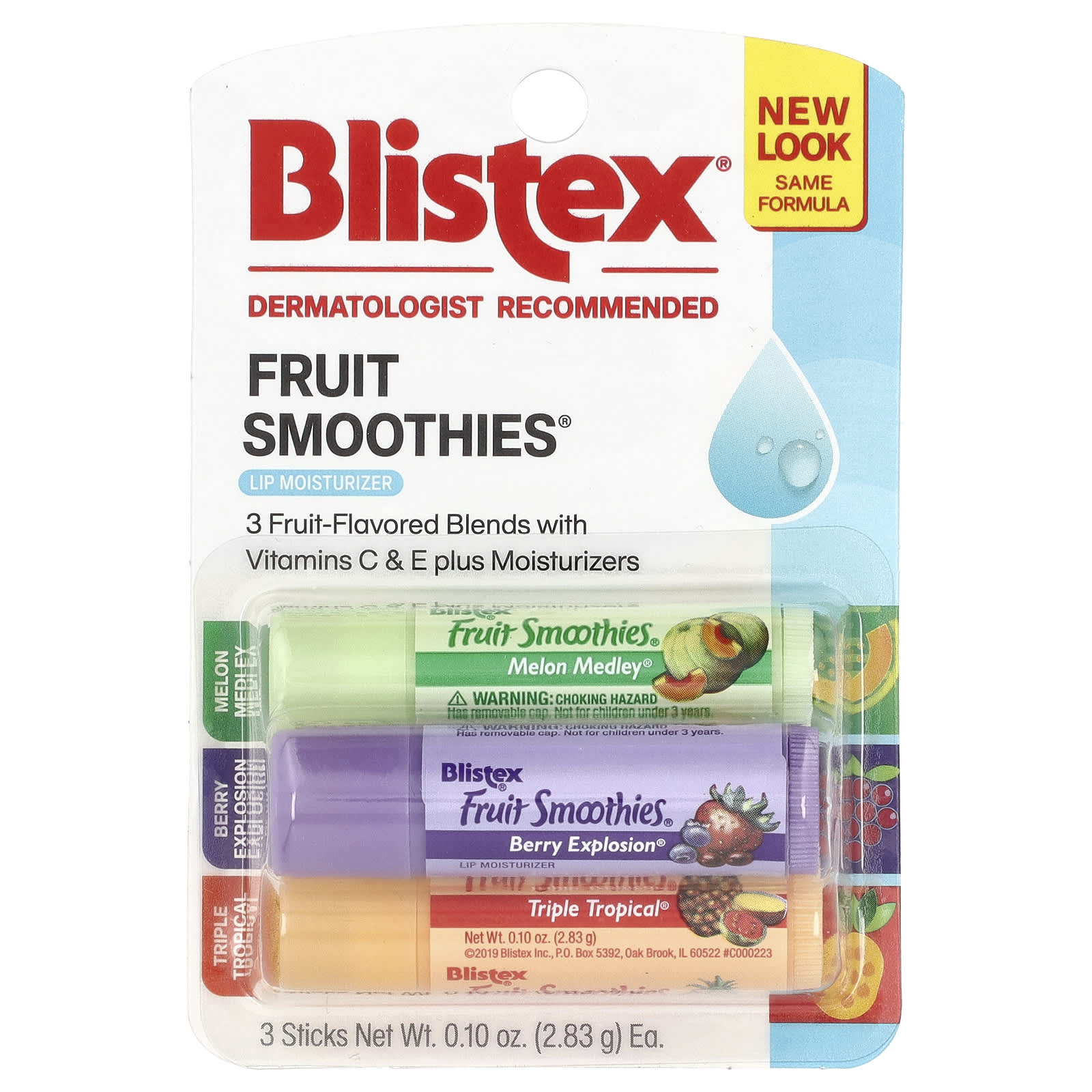 Soft & Healthy Lips with Blistex Fruit Smoothies Lip Moisturizer - Image 2
