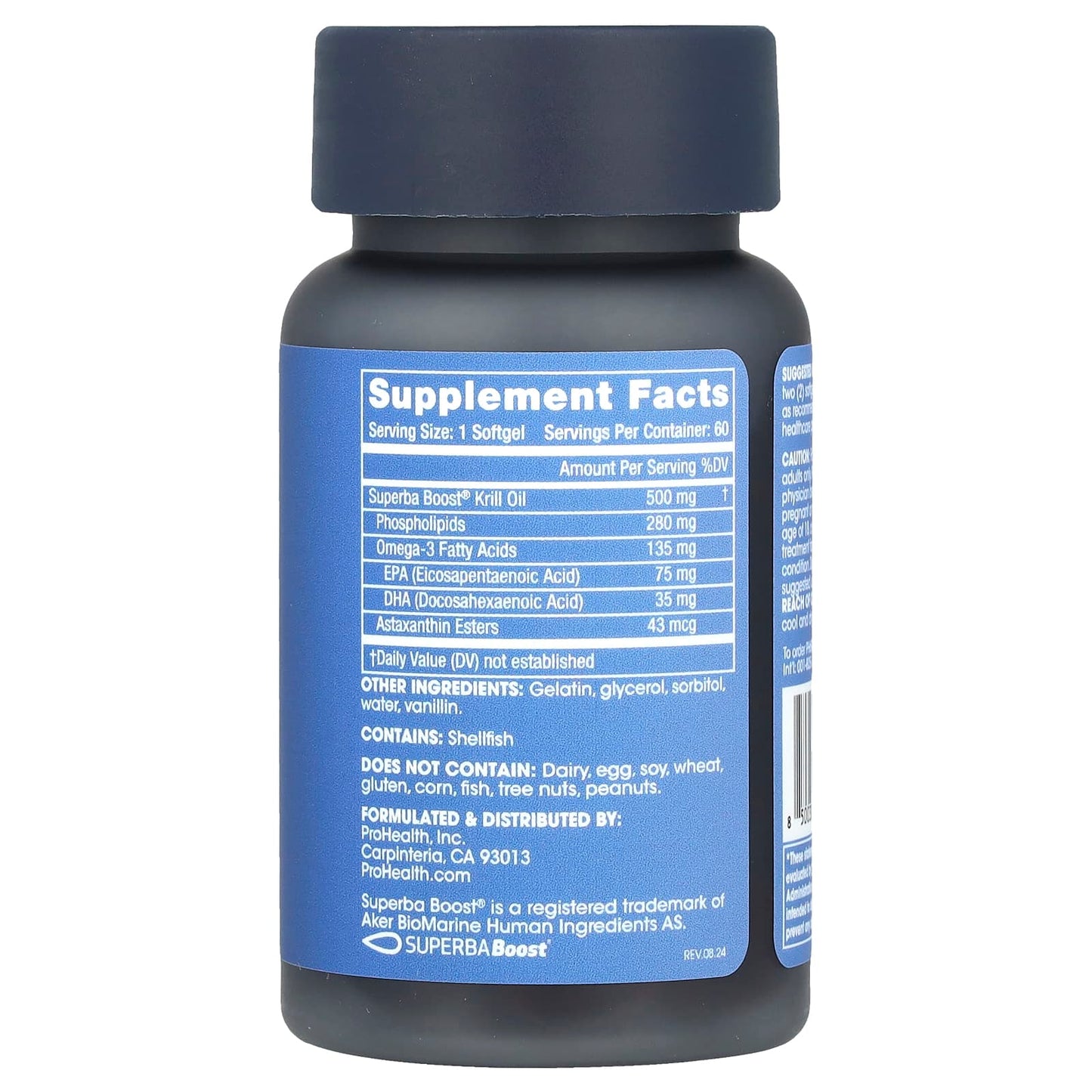 ProHealth Longevity, Pure Krill Oil Omega-3, 60 Soft Gels - Image 2