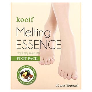 Koelf Melting Foot Mask, 10 Pairs - Moisturizing Foot Care