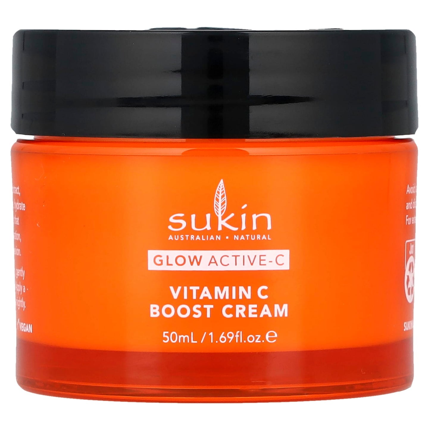 Sukin, Glow Active-C, Vitamin C Boost Cream , 1.69 fl oz (50 ml) - Image 1