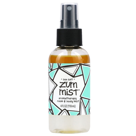 ZUM, Zum Mist, Aromatherapy Room & Body Mist, Sea Salt, 4 fl oz (118 ml) - Image 1