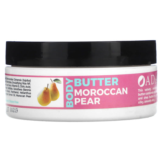 Zion Health, Adama, Body Butter with Argan Oil, Moroccan Pear, 4 oz (118 g) - Image 1