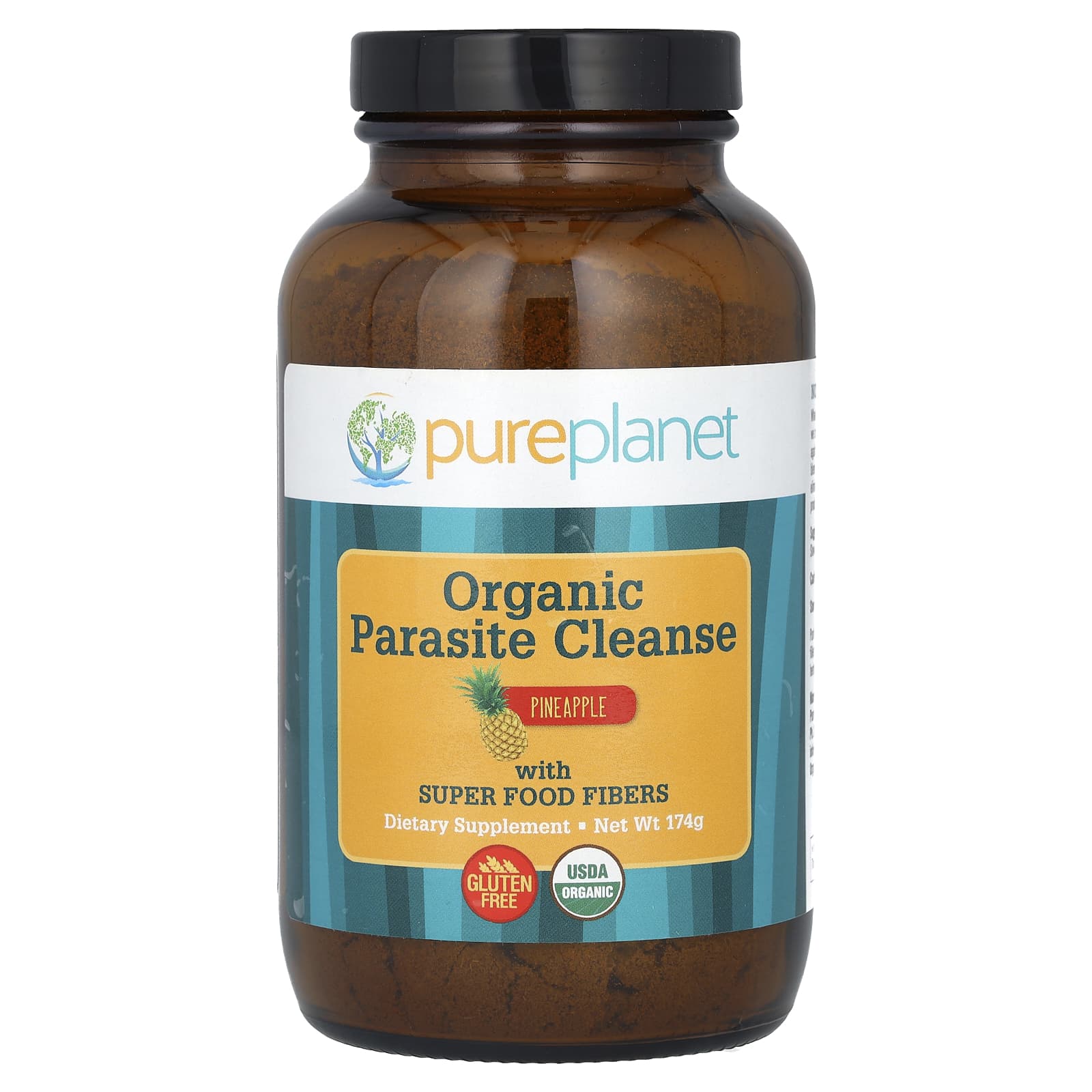 Pure Planet, Organic Parasite Cleanse, Pineapple , 174 g - Image 1
