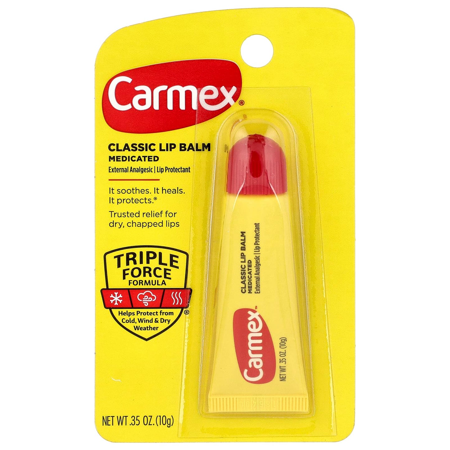 Carmex Medicated Lip Balm for Dry, Chapped Lips Relief - Image 2