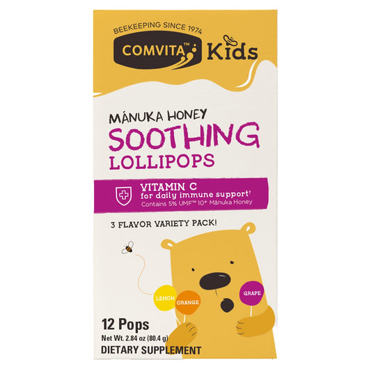 Comvita Manuka Honey Soothing Lollipops for Kids - Image 1