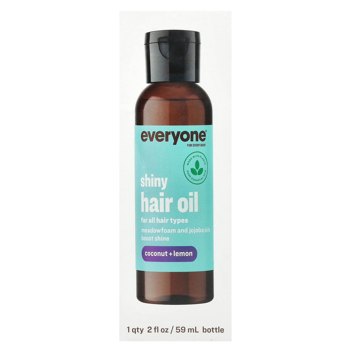 Natural Shine Hair Oil | Coconut & Lemon | Everyone - Image 2