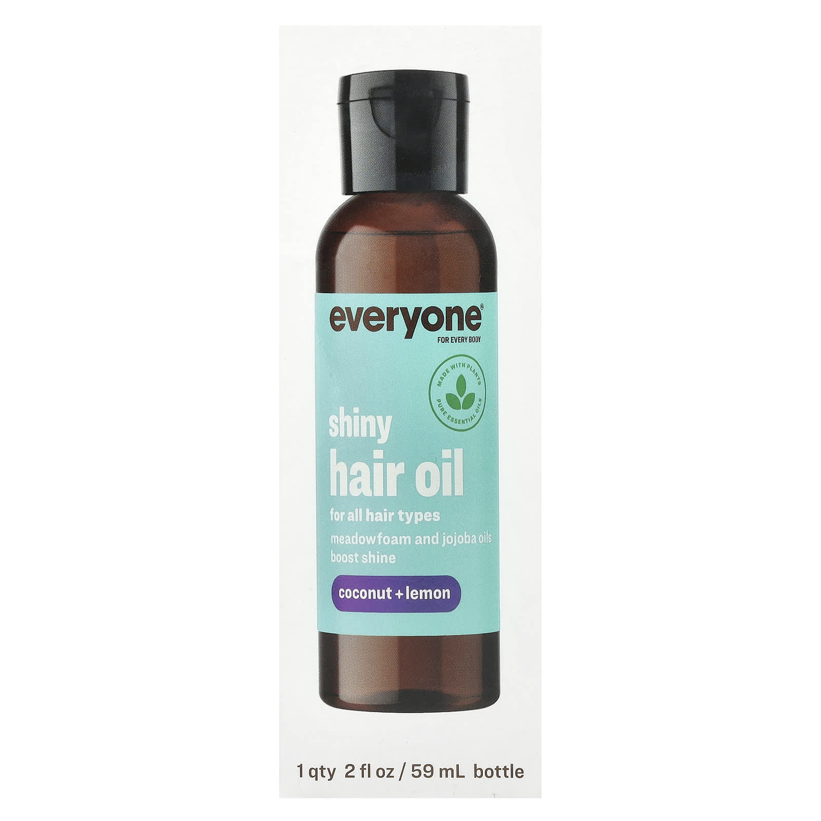 Natural Shine Hair Oil | Coconut & Lemon | Everyone - Image 2