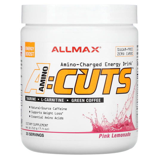 <strong>ALLMAX AminoCuts Energy Drink</strong> | Sugar-Free & Gluten Free - Image 1