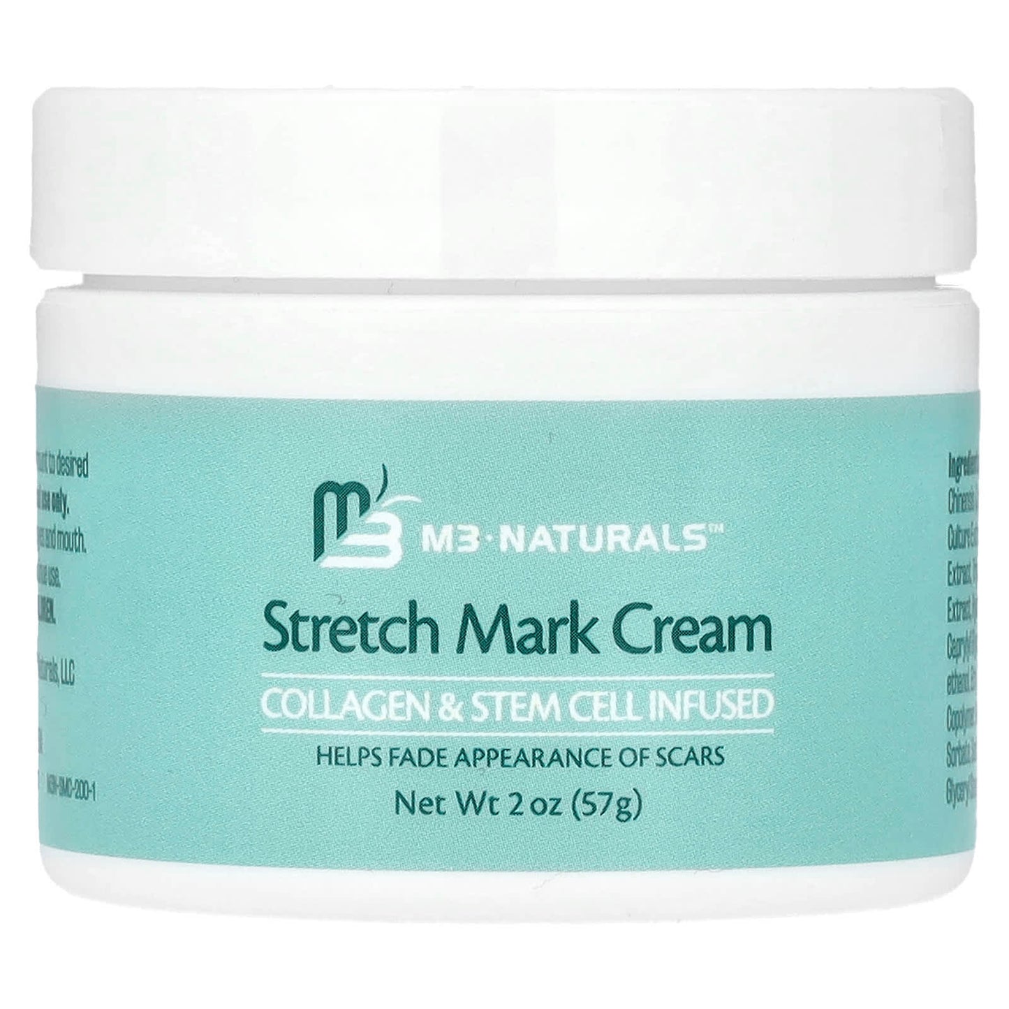 M3 Naturals, Stretch Mark Cream, 2 oz (57 g) - Image 1