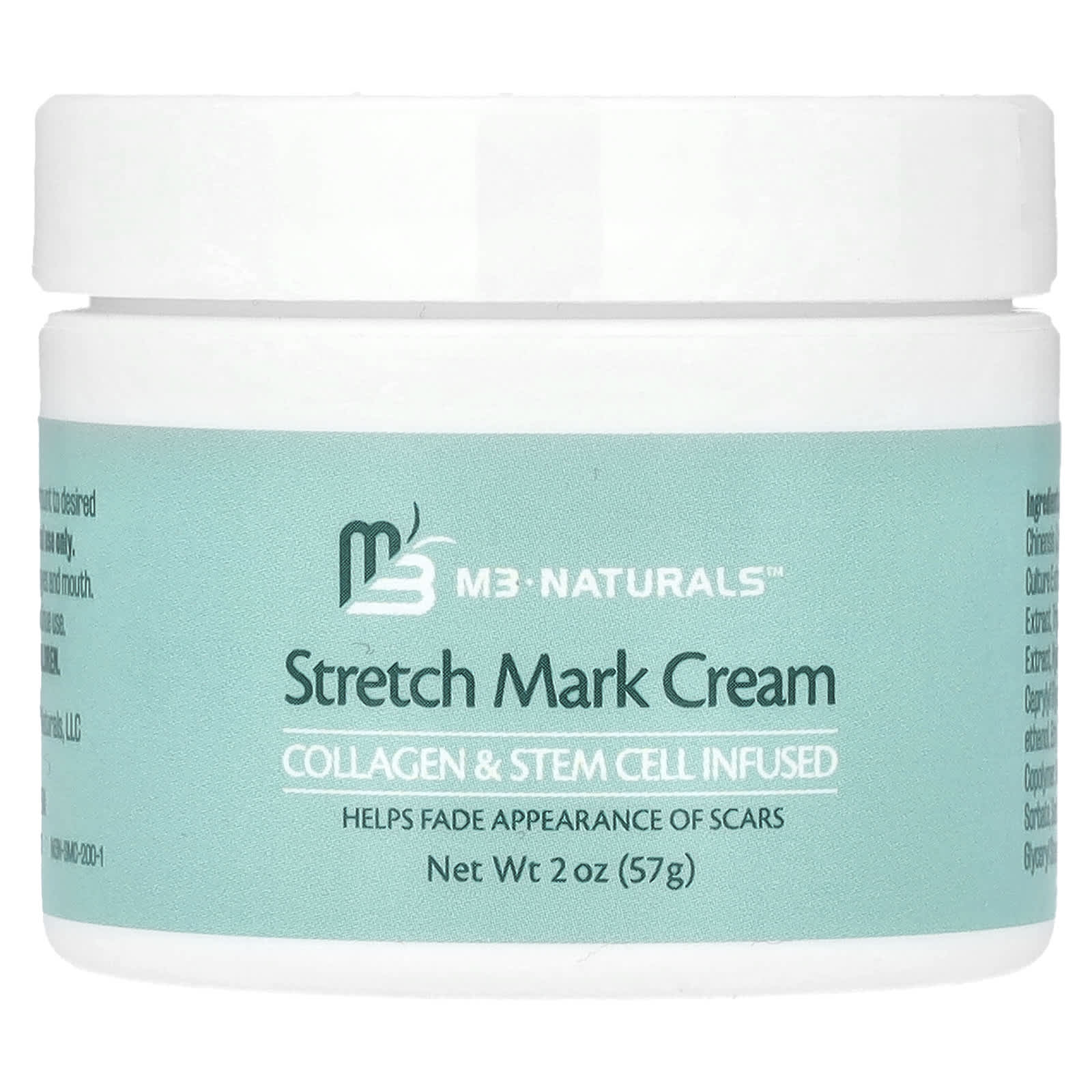 M3 Naturals, Stretch Mark Cream, 2 oz (57 g) - Image 1