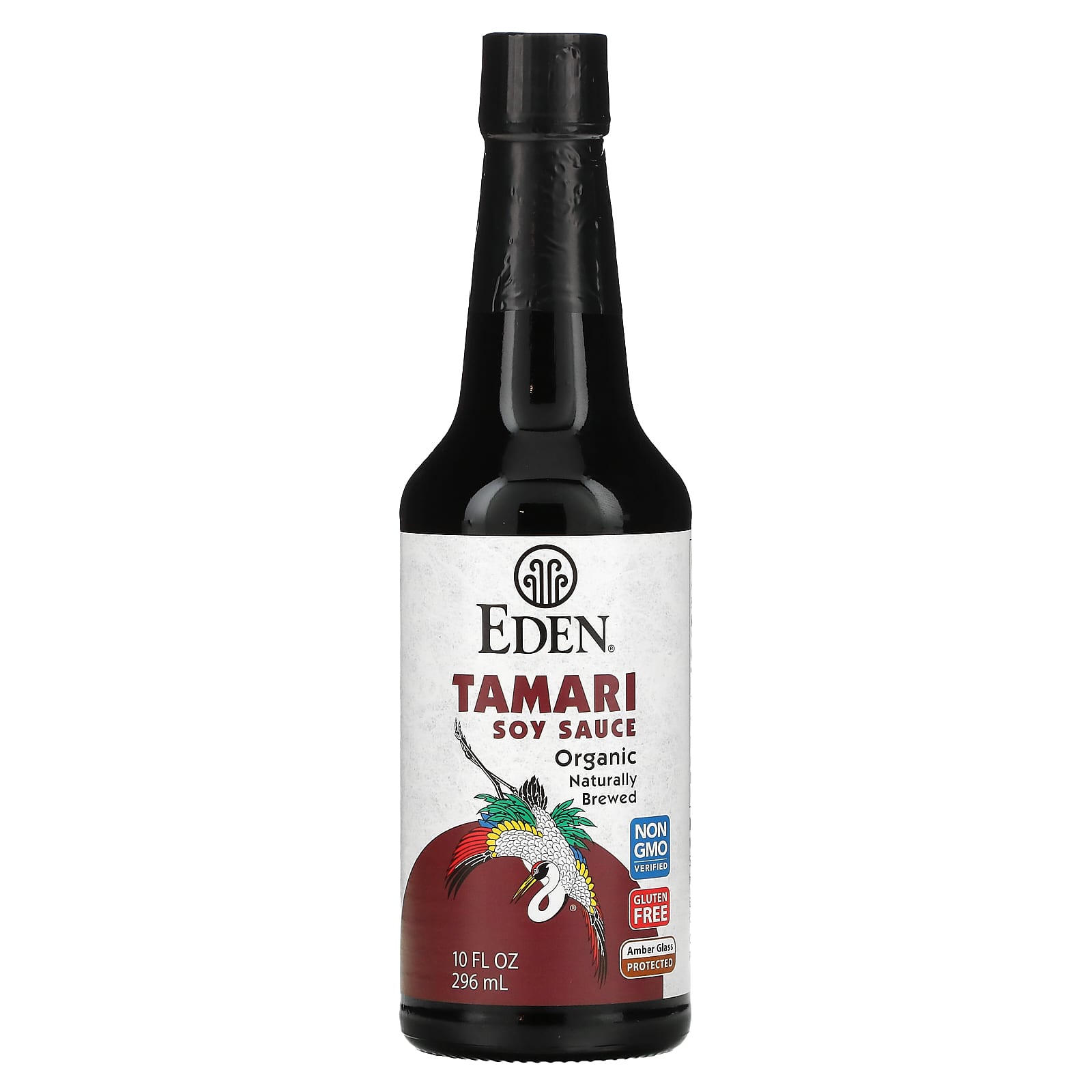 Organic Tamari Soy Sauce, 10 fl oz by Eden Foods, Gluten Free & Non-GMO - Image 1