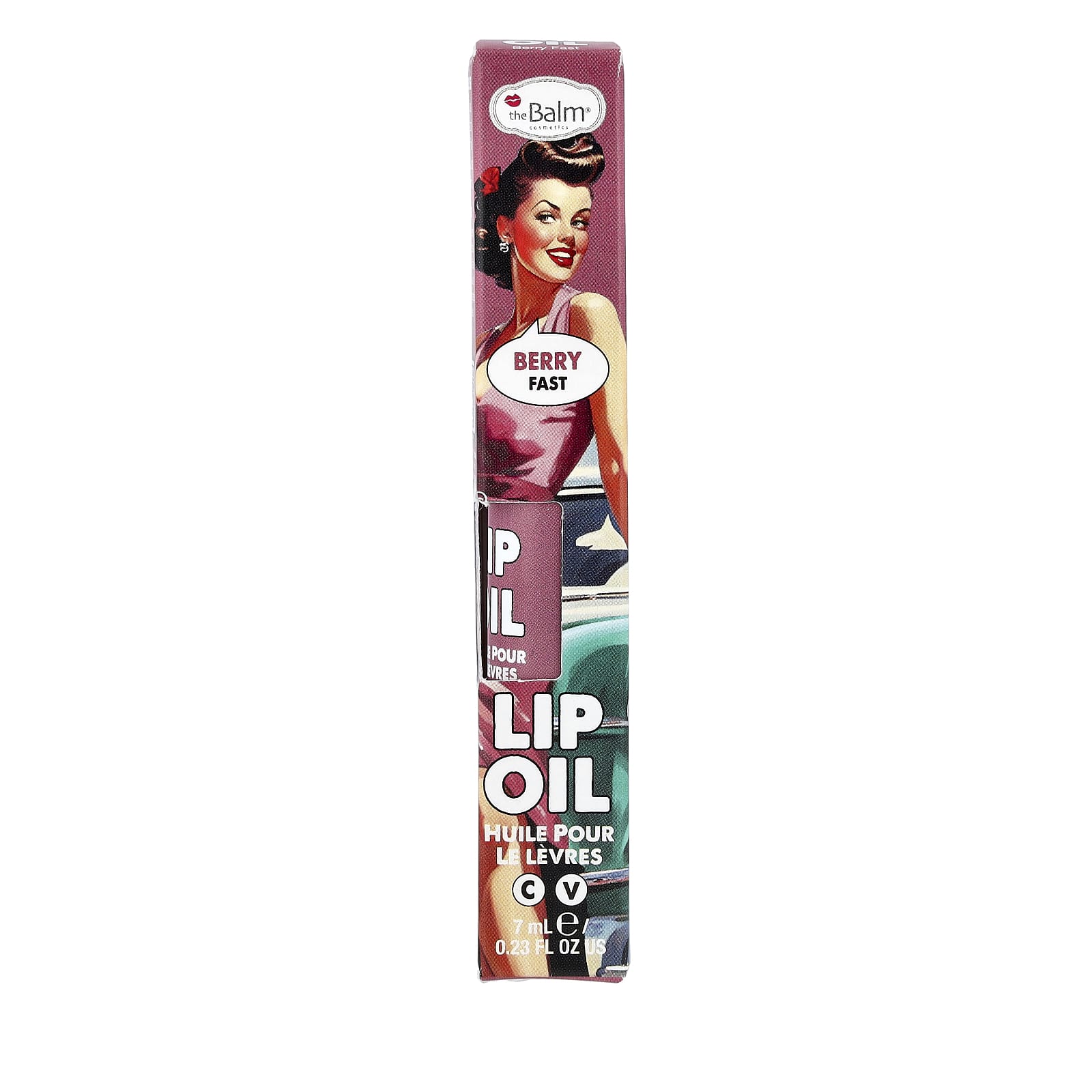theBalm Cosmetics, Lip Oil, Berry Fast, 0.23 fl oz (7 ml) - Image 2
