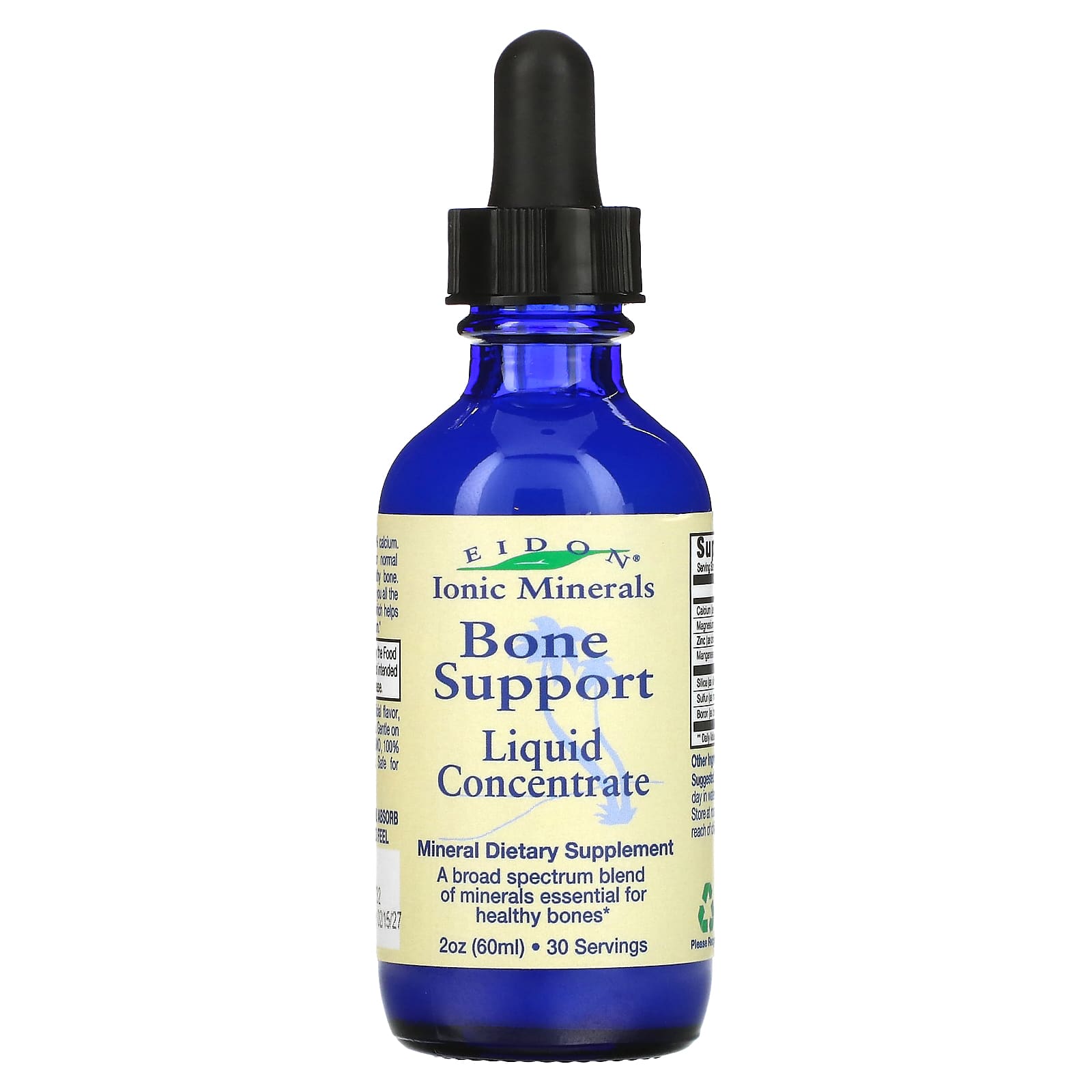 Eidon Ionic Minerals - Natural Bone Support Liquid Concentrate 60ml - Image 1