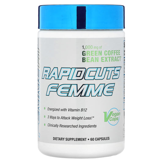 ALLMAX Rapidcuts Femme Green Coffee Bean Extract 1000mg - Image 1