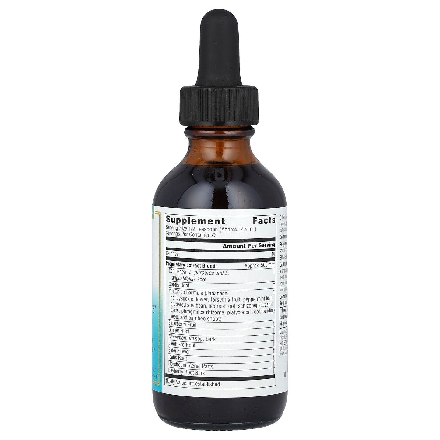 Source Naturals, Wellness, Herbal Resistance™ Liquid, Alcohol Free, 2 fl oz (59.14 ml) - Image 2