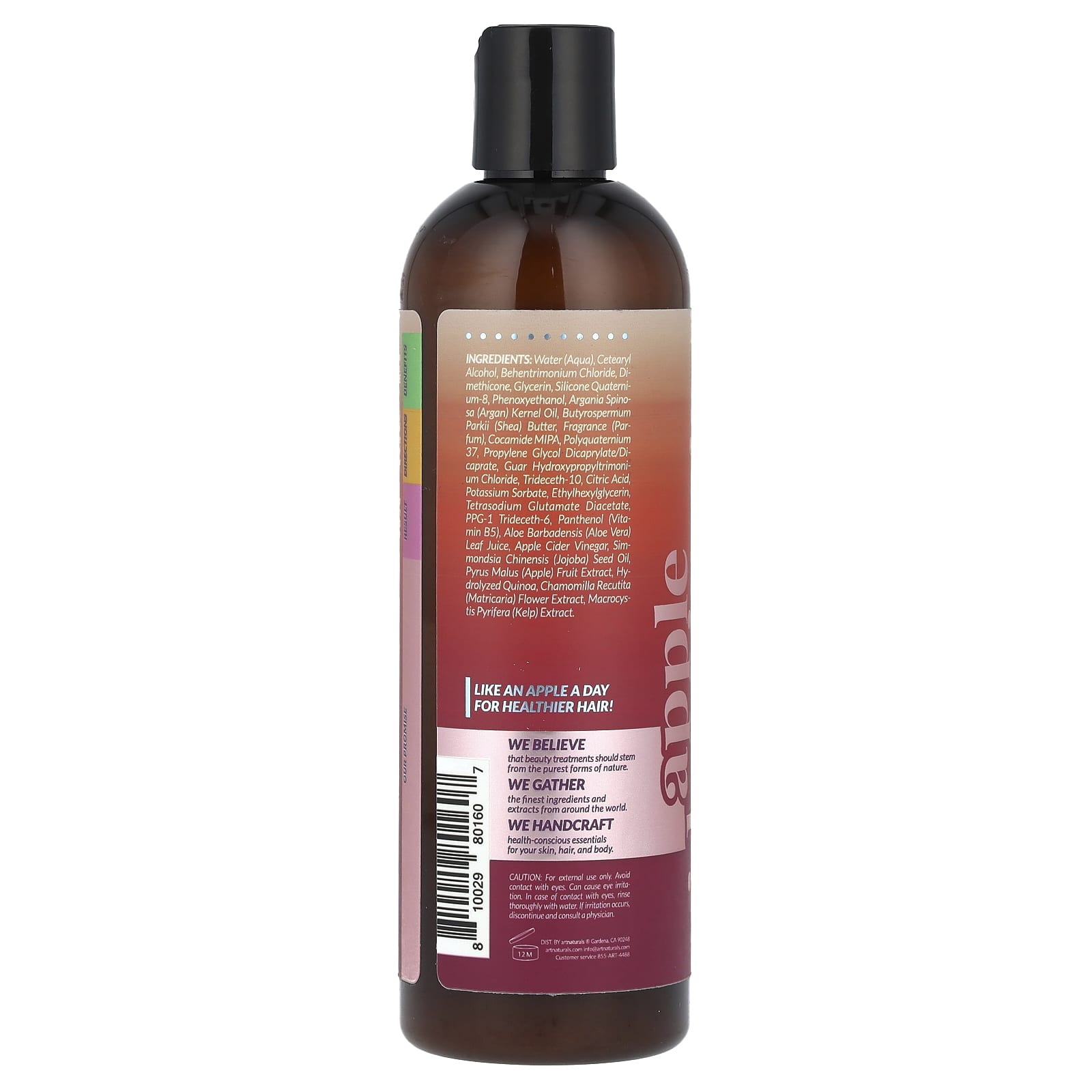 Apple Cider Vinegar Conditioner for Healthy, Hydrated Hair - 355ml - Image 2