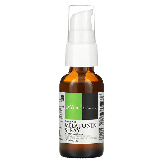 Liposomal Melatonin Spray | Natural Sleep Aid by DaVinci Laboratories - Image 1