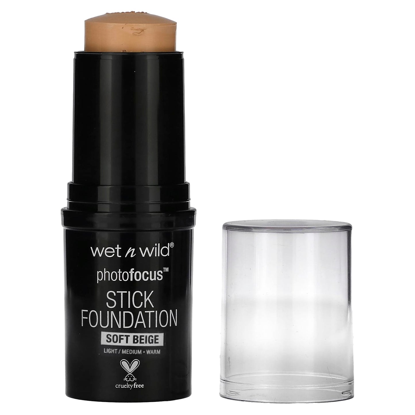 wet n wild, PhotoFocus, Stick Foundation, 854B Soft Beige, 1 Stick - Image 1