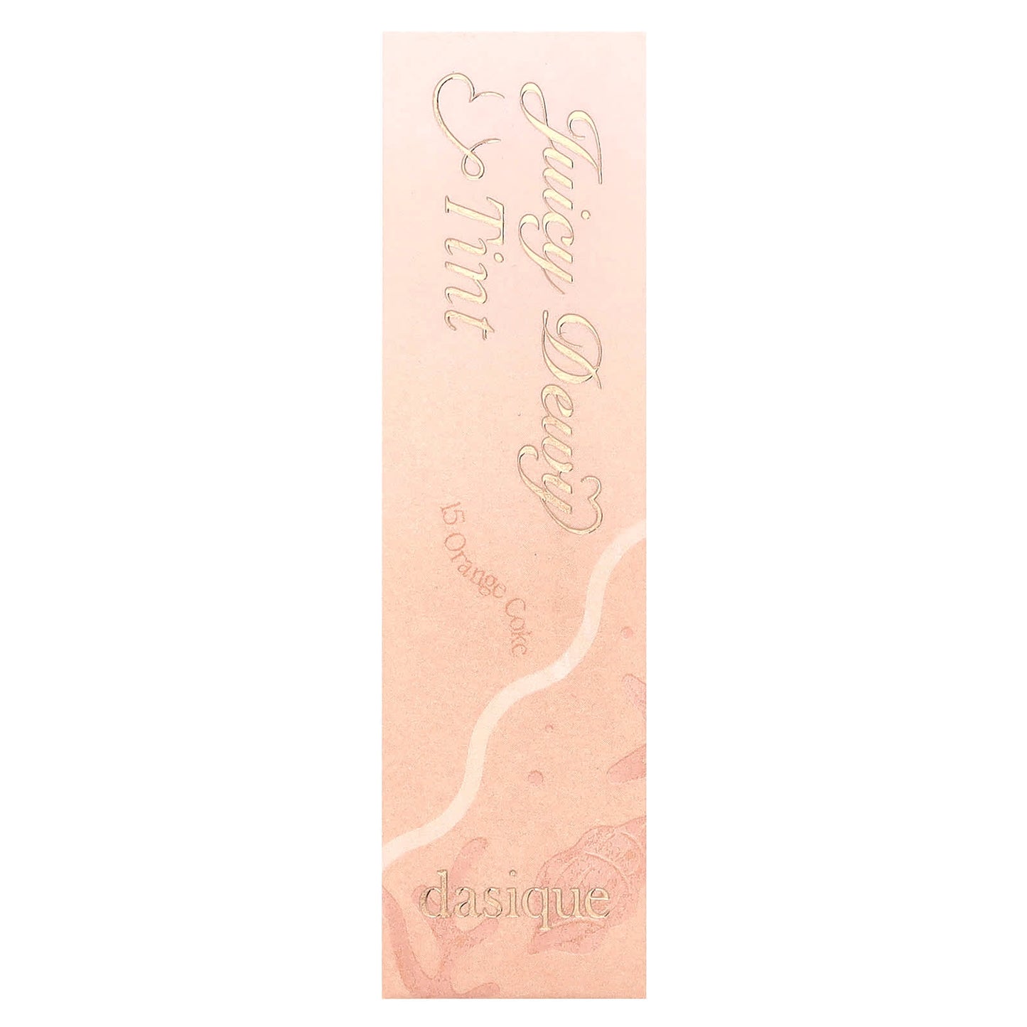 Dasique Juicy Dewy Lip Tint, Hydrating Radiant Shine, 15 Orange Coke - Image 2
