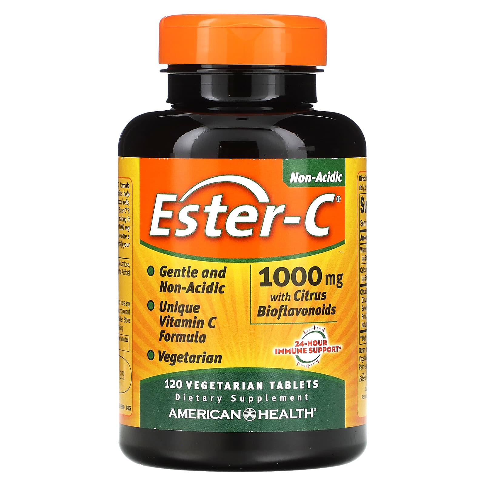 Boost Your Immune System with Ester-C Vitamin C Supplements - 120 Tablets - Image 1