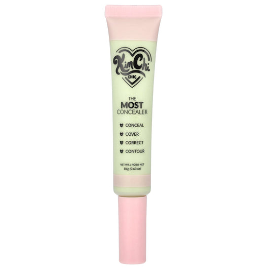 KimChi Chic Beauty, The Most Concealer®, 24 Green, 0.63 oz (18 g) - Image 1