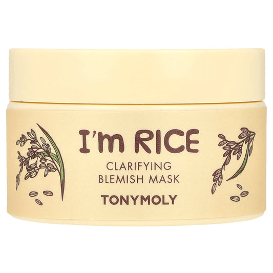 TonyMoly, I'm Rice, Clarifying Blemish Beauty Mask, 3.38 fl oz (100 ml) - Image 1