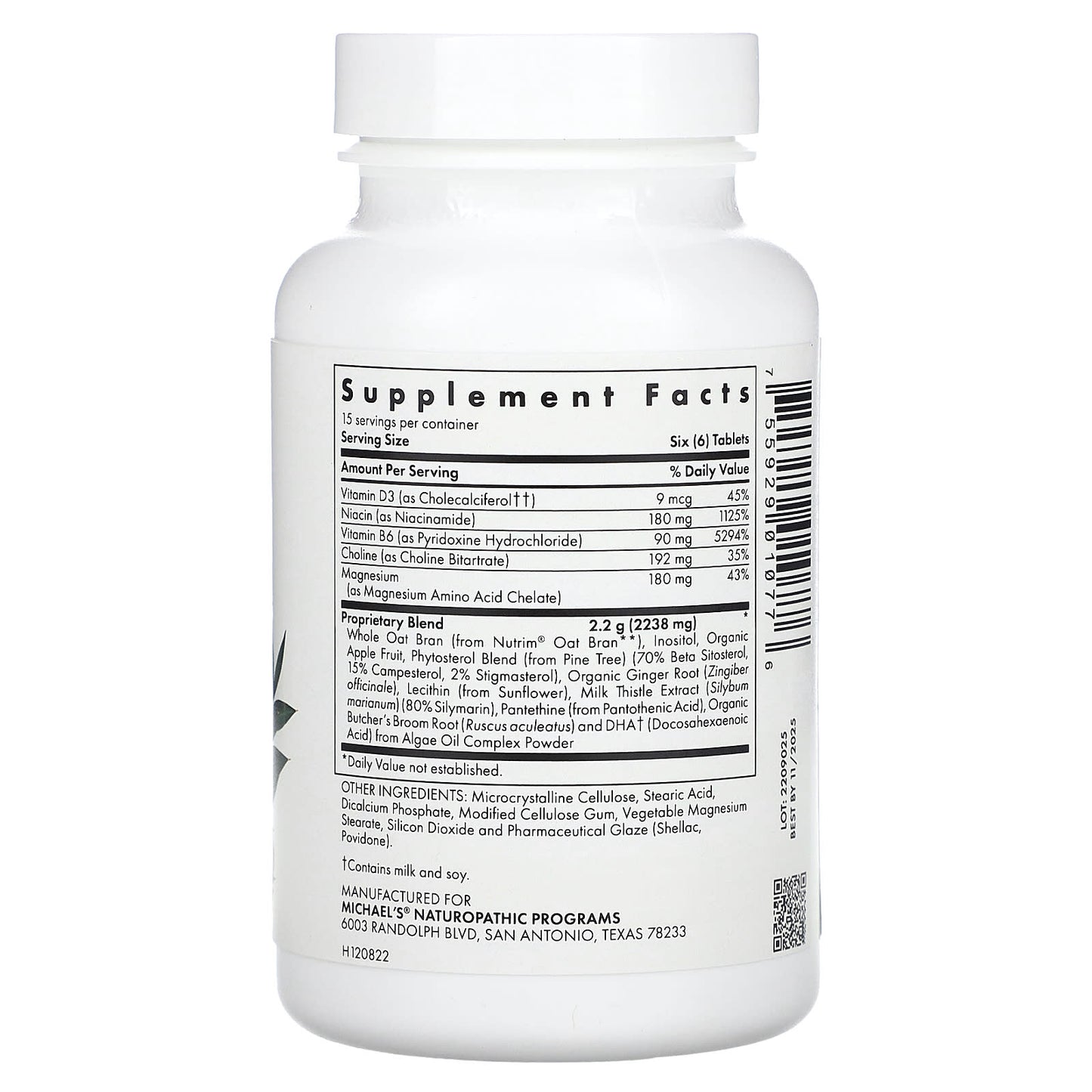 Michael's Health, Cholesterol Metabolism Factors, 90 Tablets - Image 2
