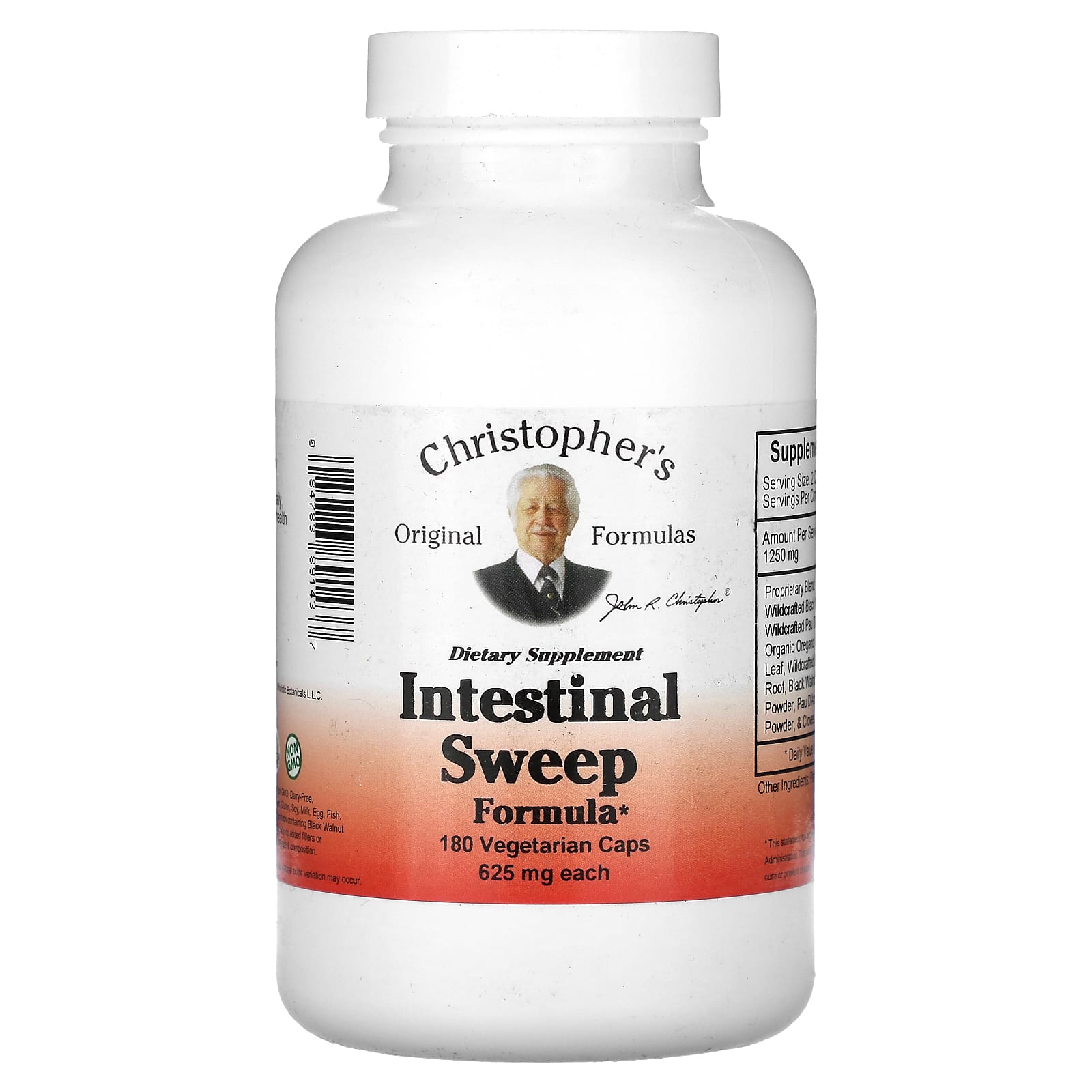 Candida Balance & Gut Health Support by Christopher's Original Formulas - 180 Capsules - Image 1