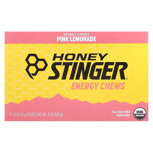 Organic Energy Chews by Honey Stinger | 12 Packets - Image 1