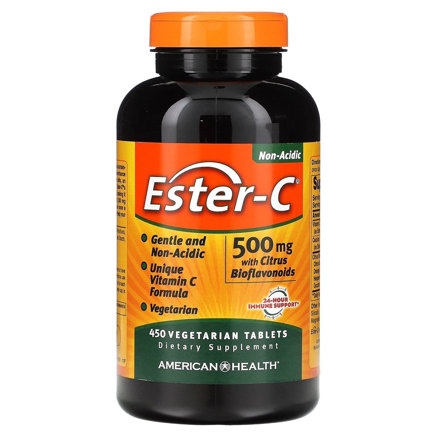 Ester-C with Citrus Bioflavonoids, 24-Hour Immune Support, 450 Tabs - Image 1