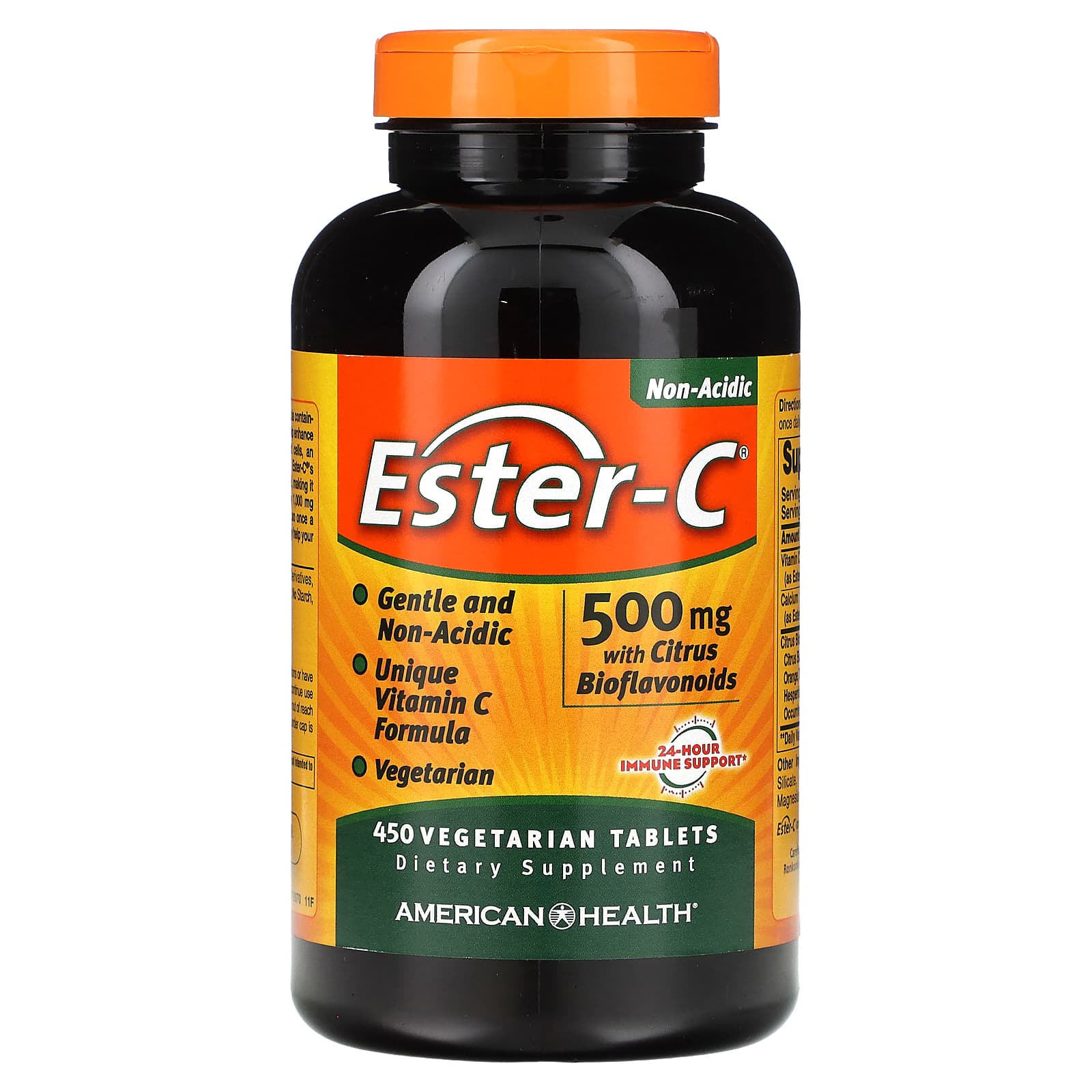 Ester-C with Citrus Bioflavonoids, 24-Hour Immune Support, 450 Tabs - Image 1
