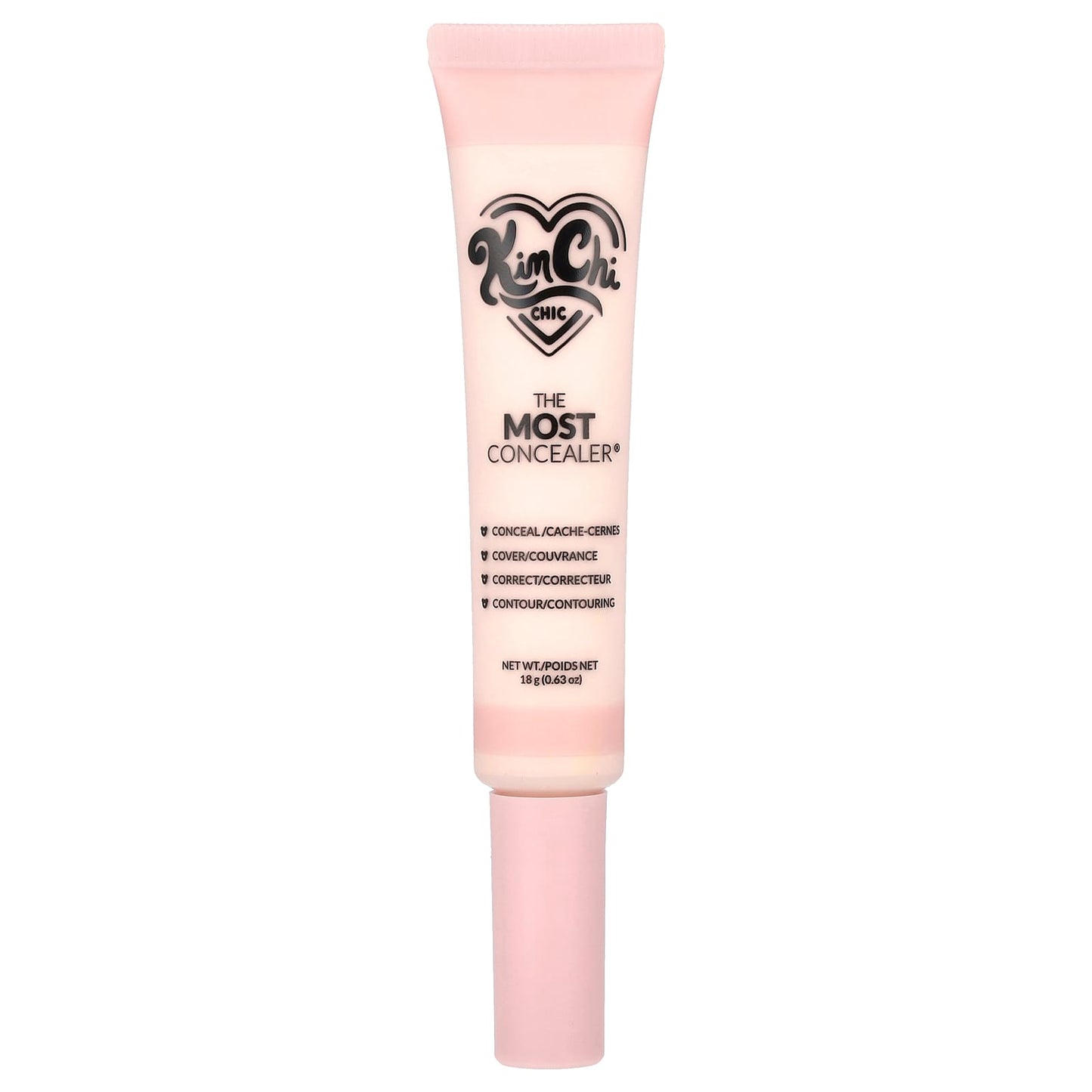 KimChi Chic Beauty, The Most Concealer®, 02 Peachy Ivory, 0.63 oz (18 g) - Image 1