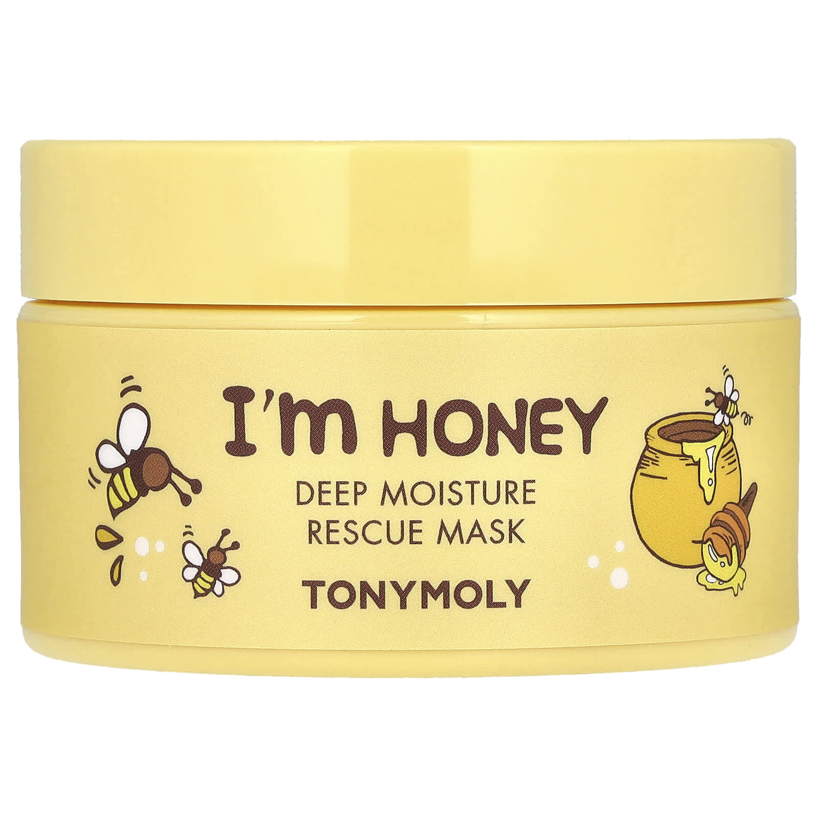TonyMoly, I'm Honey, Deep Moisture Rescue Beauty Mask, 3.52 oz (100 g) - Image 1