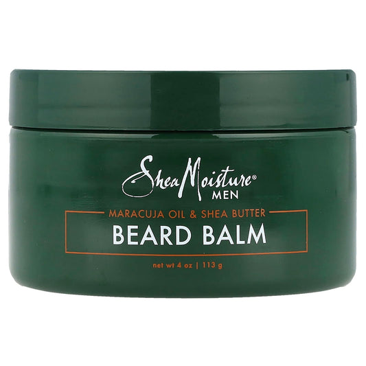 SheaMoisture, Men, Beard Balm, Maracuja Oil & Shea Butter, 4 oz (113 g) - Image 1