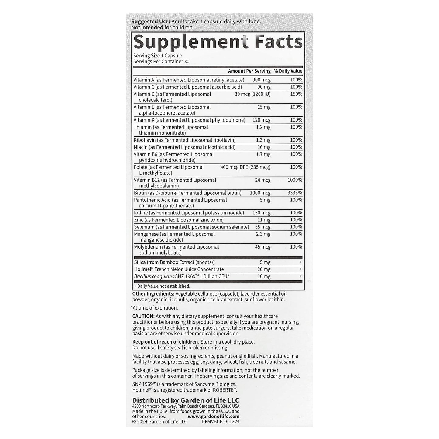 Dr. Formulated Multi+ Beauty Complex, Fermented Liposomal Multivitamin - Image 2