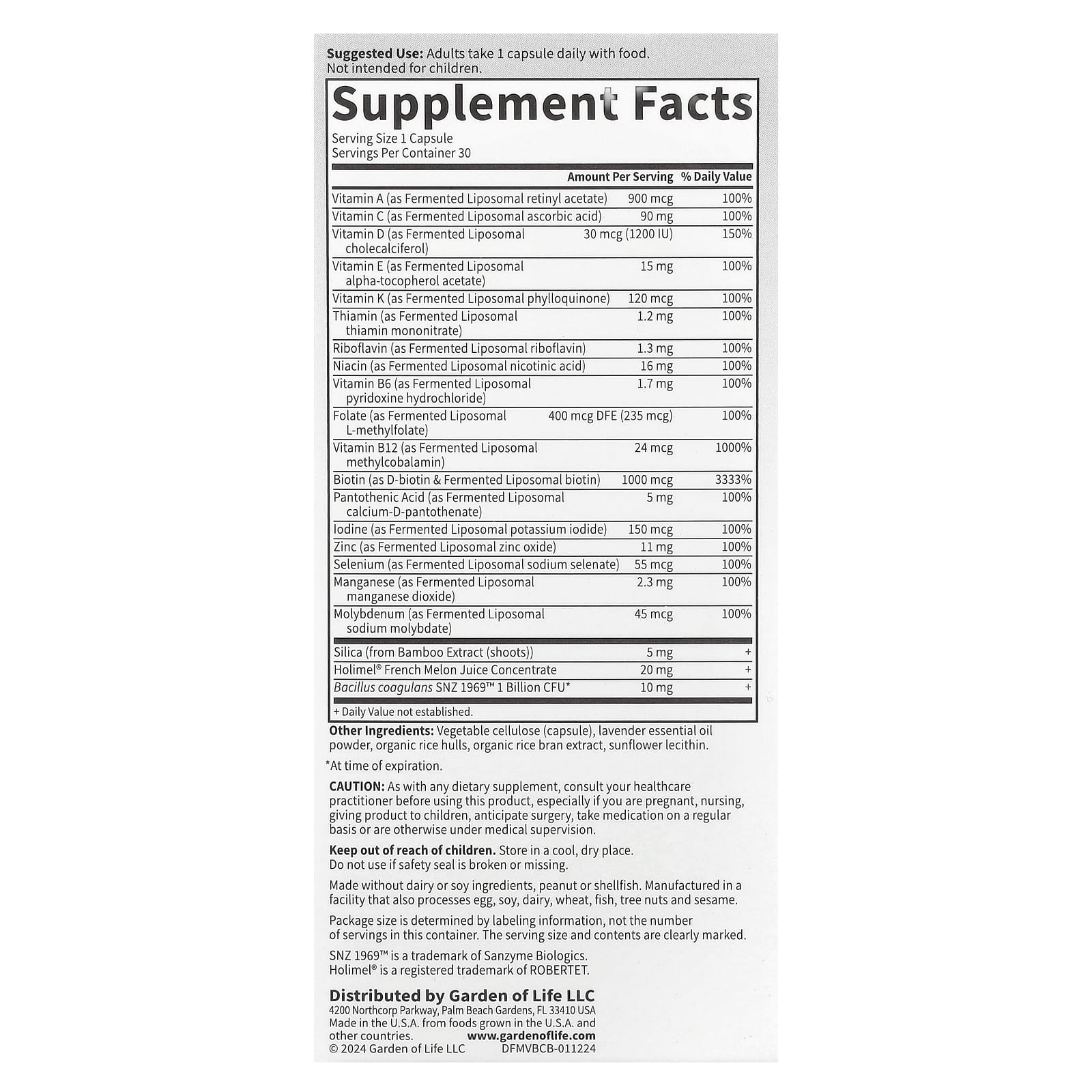 Dr. Formulated Multi+ Beauty Complex, Fermented Liposomal Multivitamin - Image 2