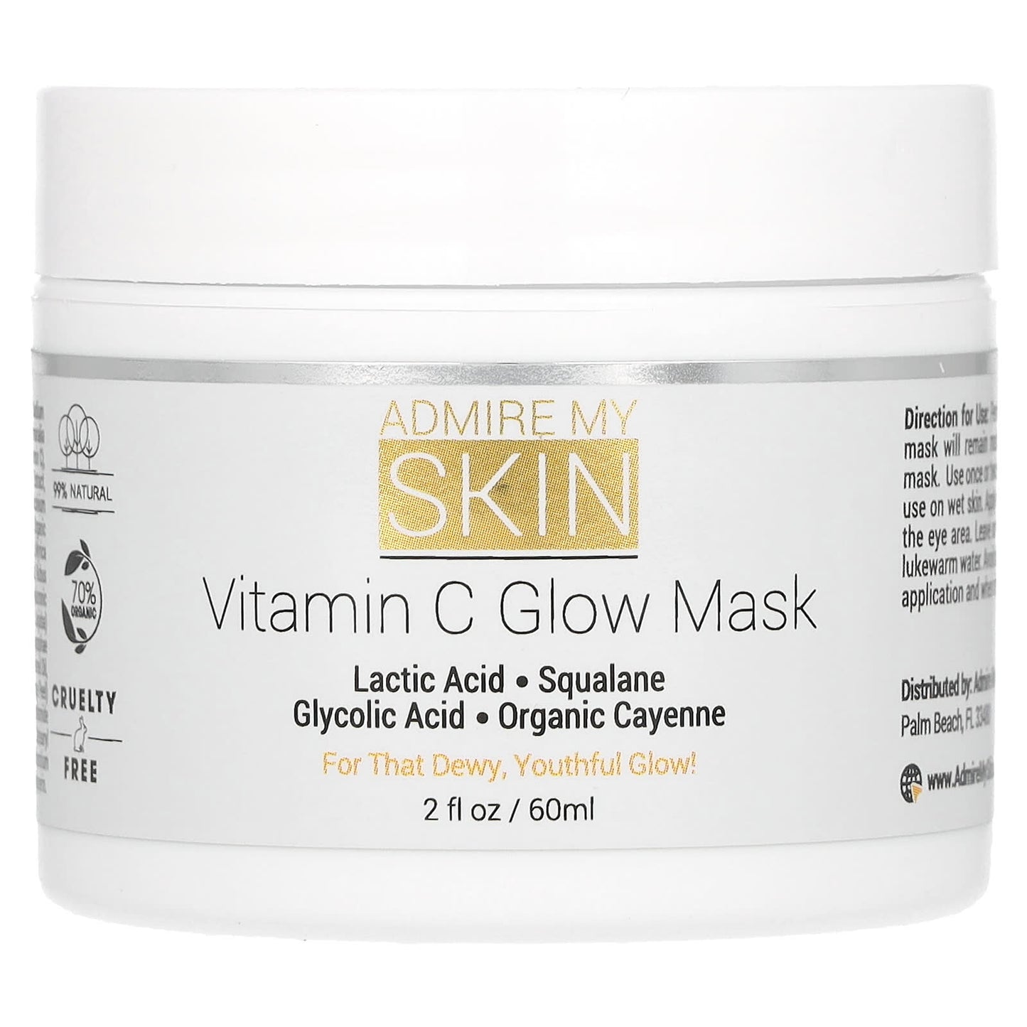 Vitamin C Glow Beauty Mask | Natural, Hydrating, Anti-Aging - Image 1