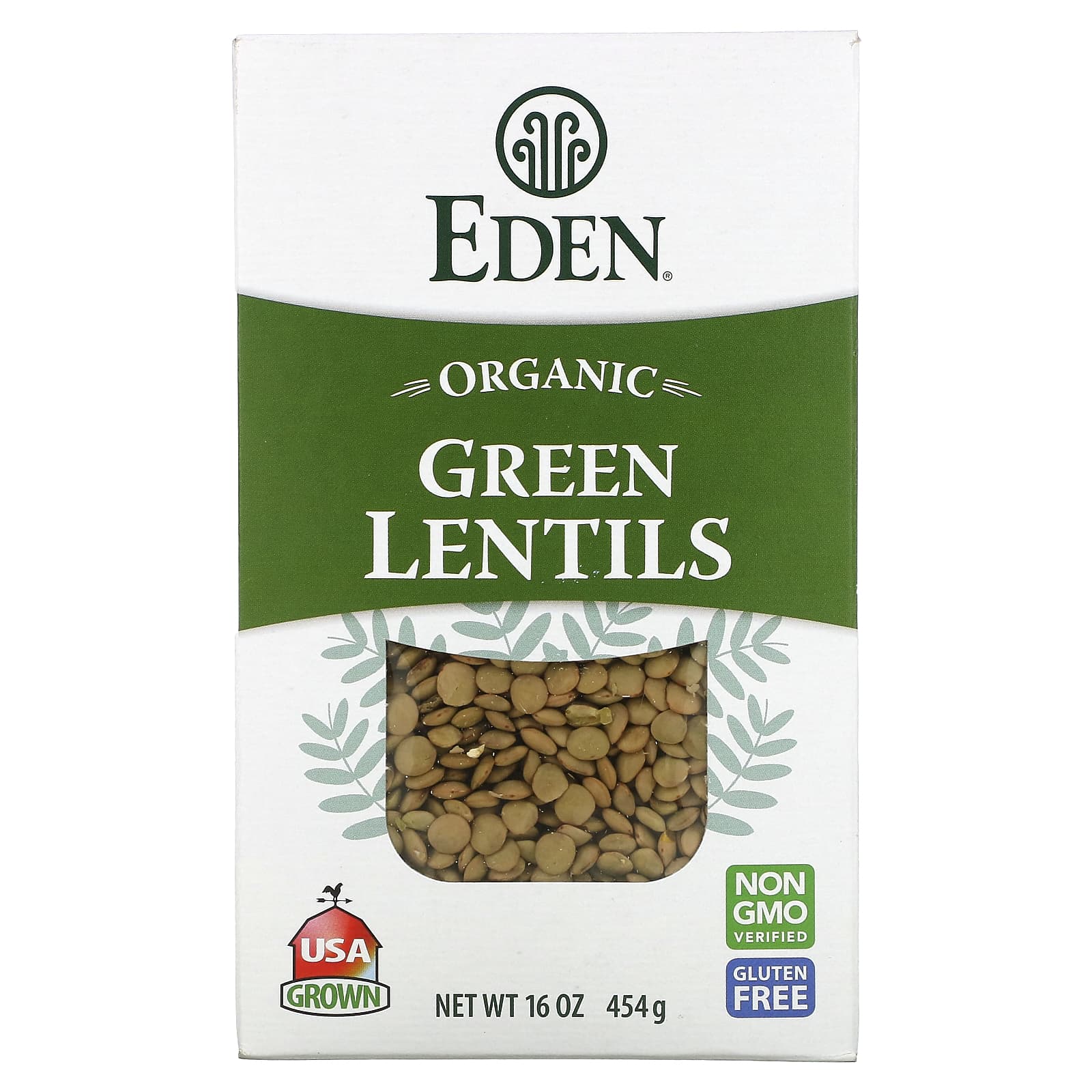 USDA Certified Organic Green Lentils - Quick Cooking, High Nutrition - Image 1