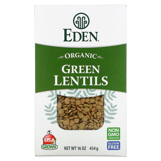 USDA Certified Organic Green Lentils - Quick Cooking, High Nutrition - Image 1