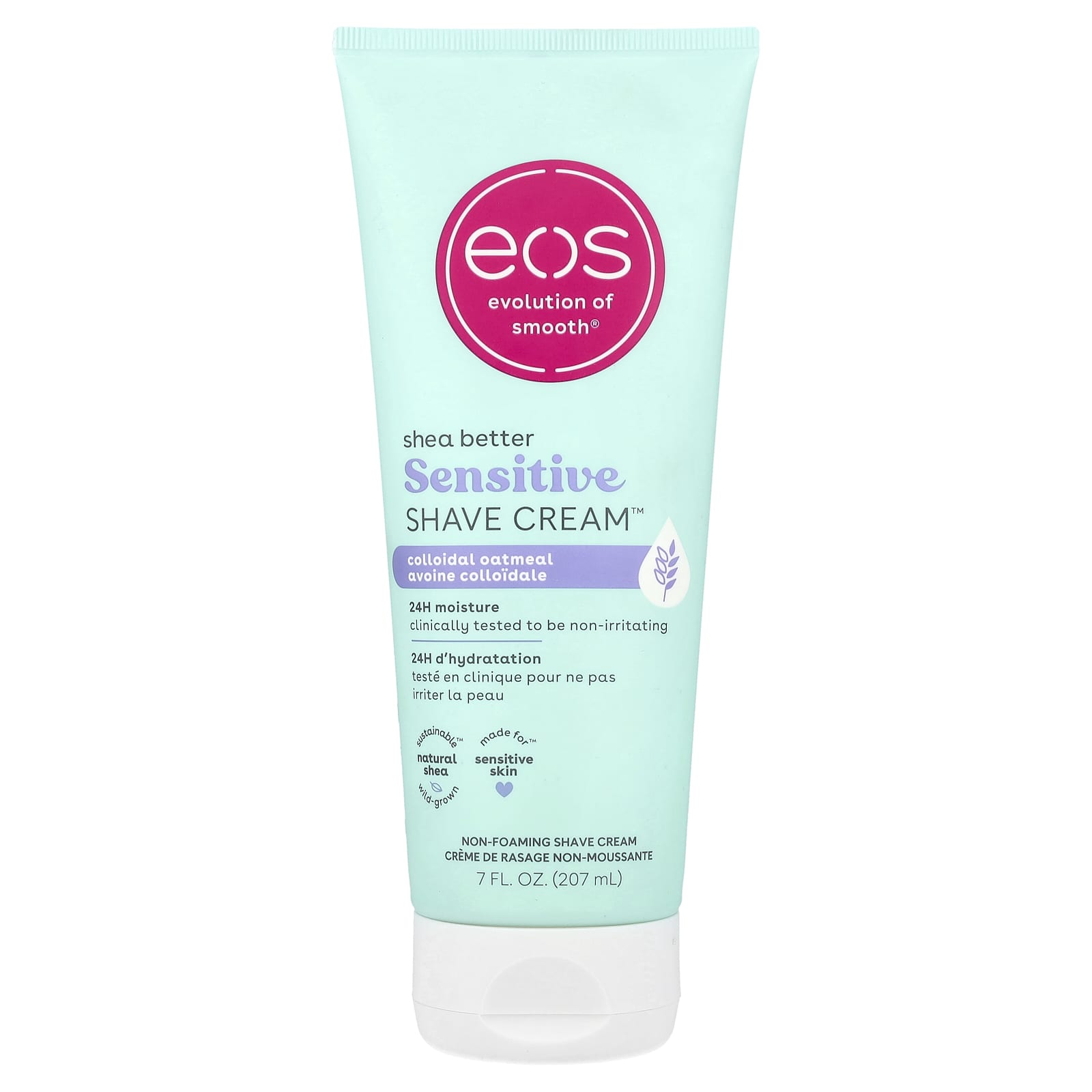 Sensitive Skin Shave Cream with Colloidal Oatmeal by EOS - Image 1