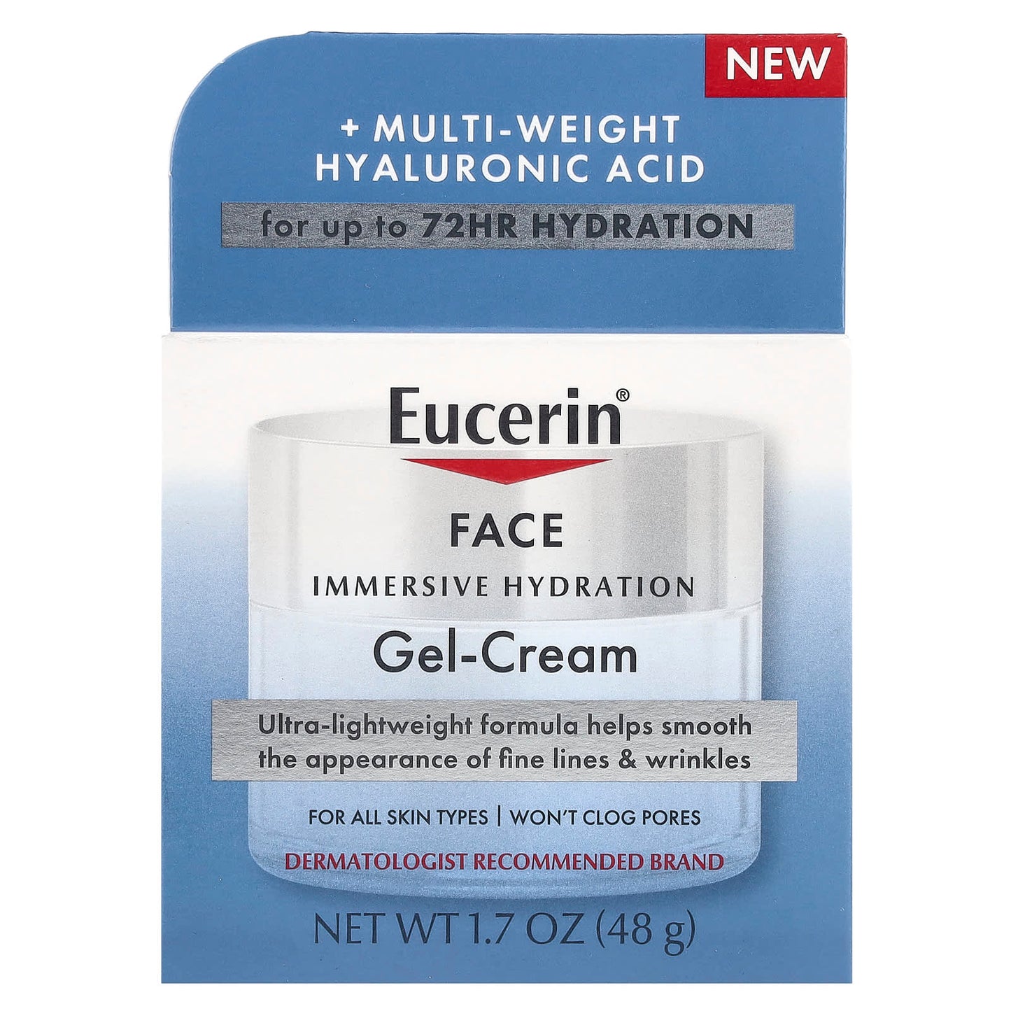 Eucerin Face Immersive Hydration Gel-Cream 1.7 oz - Image 2