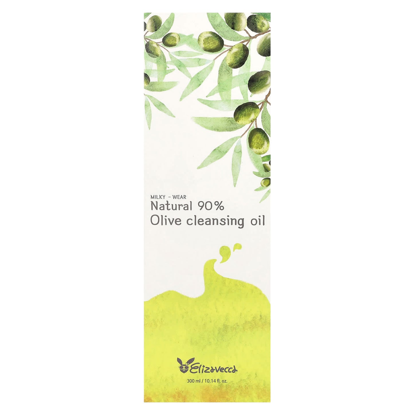 Elizavecca Natural Olive Cleansing Oil for Sensitive Skin, 300ml - Image 2