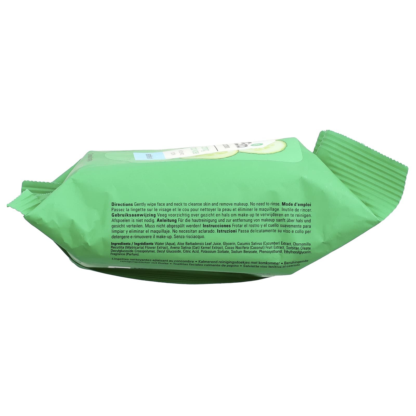 Yes To, Calming Facial Wipes, Sensitive Skin, Cucumbers, 30 Wipes - Image 2