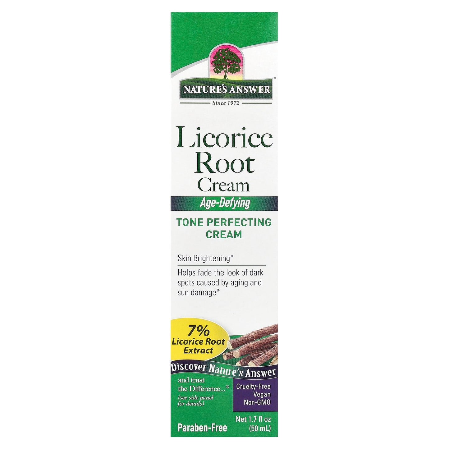 Nature's Answer, Licorice Root Cream, 1.7 fl oz (50 ml) - Image 2