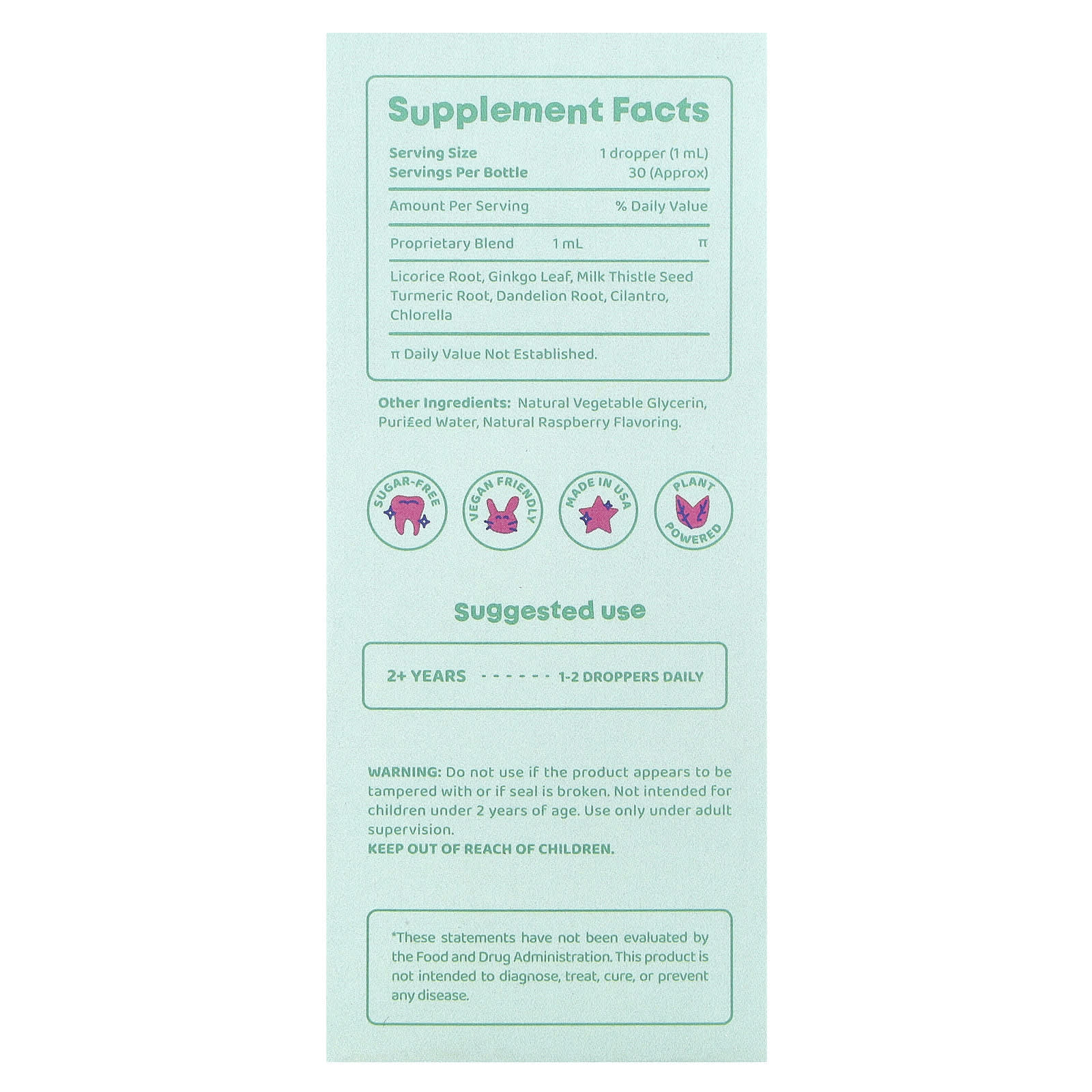 DetoxZee Herbal Supplement for Kids - Natural Heavy Metal Removal - Image 2